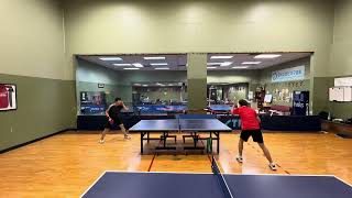 Hynek vs Seewon Match 3 Table Tennis [upl. by Nauqan583]