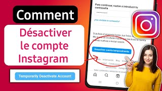 Comment désactiver un compte Instagram nouvelle mise à jour 2024 [upl. by Mou]