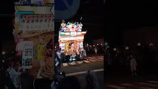 2024八幡津島神社祭典（川尻）千秋楽 西組 宮前② [upl. by Ynnavoj890]