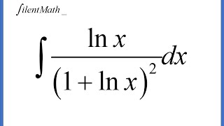 Integral of lnx1lnx2 [upl. by Eylrahc]