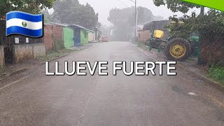 Fuerte lluvia en El Salvador 🇸🇻 201024 [upl. by Ace874]