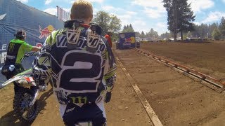 GoPro HD Ryan Villopoto Full Moto 2  Washougal MX Lucas Oil Pro Motocross Championship 2013 [upl. by Batory]