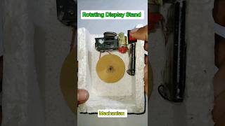 Rotating Display Stand • Dc Motor  tech dcmotor rotating science [upl. by Anileme]