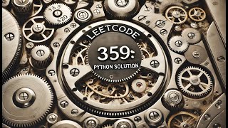 leetcode 359  logging rate limiter python solution [upl. by Anitnuahs]