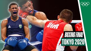 🥊 Full Boxing Mens Middle 6975kg Final🥇  Tokyo 2020 Replays [upl. by Kalie78]