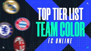 TOP TIER TEAM COLOR MẠNH NHẤT FC ONLINE [upl. by Nancie]