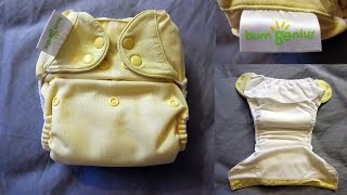 bumGenius 40 Pocket Cloth Diaper Review [upl. by Nonregla732]