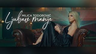 MILICA TODOROVIC  LJUBAV MANJE Official video [upl. by Ecnahc]