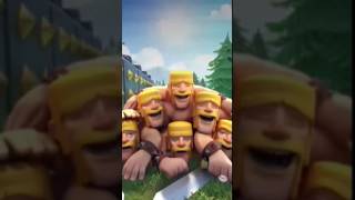 I REPEATED THE ANIMATION if only barbarians know how to use the jump spell clashofclans [upl. by Margaux]