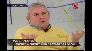 Luis Castañeda Lossio frente a frente con el candidato de SN [upl. by Radnaskela]