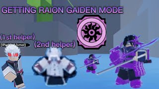 Getting Raion Gaiden Mode  Shindo Life [upl. by Ecirual536]