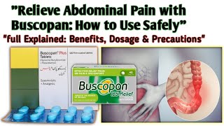 Buscopan Tablets Uses Side Effects and Precautions Explained [upl. by Maryann]