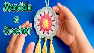 ¡Este Mandala a Crochet Te Va a Encantar 😱 Tutorial Paso a Paso [upl. by Niuqauj585]