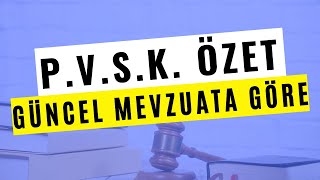 3  Polis Mevzuatı 2559 Sayılı PVSK Baştan Sona Önemli Yerler Konu Özeti [upl. by Branscum]