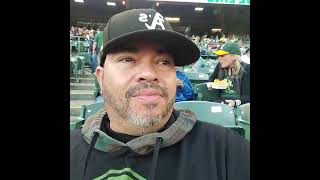 Oakland As Vs Yankees Rickey Henderson Bobblehead giveaway Last Game at the Coliseum [upl. by Atin]