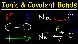 Ionic Bonds Polar Covalent Bonds and Nonpolar Covalent Bonds [upl. by Ydnar304]