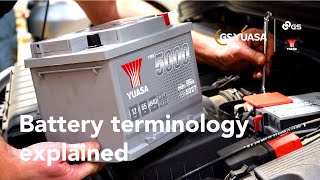 Understanding automotive battery terminology Features and types explained  GYTV [upl. by Chancelor]