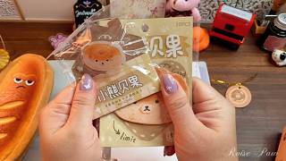 ASMR  Cute Little Bread 🥐🥖🍞  Stationery Pal  Relaxing Unboxing amp Scrapbooking [upl. by Eiluj]