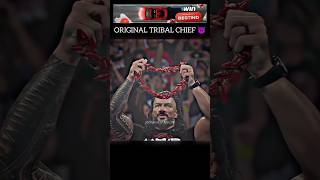 Solo Sikoa Fake Triple chief vs Roman Reigns Original Triple chief WWE  romanreings shorts wwe [upl. by Bilac]