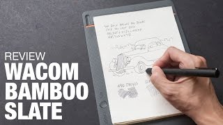 Artist Review Wacom Bamboo Slate [upl. by Martguerita]