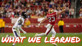 The Cohn Zohn What We Learned About the 49ers vs the Ravens [upl. by Charis109]