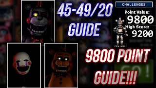 How to beat FNaF UCN  4520  4920 Walkthrough  FNaF Academy [upl. by Oijres]