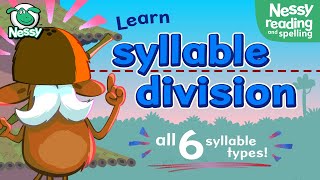 Syllable Division  Learn the six rules of syllables  Chunking words  Learn to Read [upl. by Jeromy150]