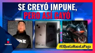 Así fue perseguido y detenido un delincuente que asaltó a un automovilista en la CDMX  Paco Zea [upl. by Cromwell]