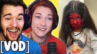 VOD THE DUMBEST TRY NOT TO LAUGH CHALLENGE EVER FT Kruzadar [upl. by Noreik]