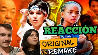 Reaccionando a Karate Kid originalvsremake Reaccion a Te Lo Resumo Asi Nomas 1984 vs 2010 [upl. by Oisangi]