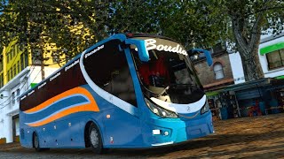 ETS2 Dhaka to Chottogram Soudia SKS E128I Shaped Mercedes Benz [upl. by Davena5]