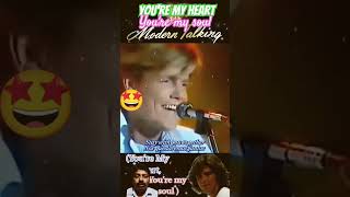 Youre my heart Youre my soulModern Talking moderntalking 80smusic hit music live ytshorts [upl. by Jedd294]