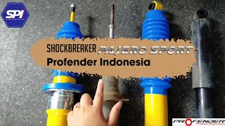 Shockbreaker Mobil Pajero Sport yang paling empuk se Indonesia [upl. by Ahsuoj]