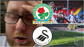 Blackburn Rovers 10 Swansea City  ANOTHER SHOCKING AWAY PERFORMANCE  Match Vlog 133 [upl. by Leik]