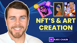 NFT’s Creators are minting on RARI Chain more than ever  Blockchain Interviews [upl. by Lanos593]