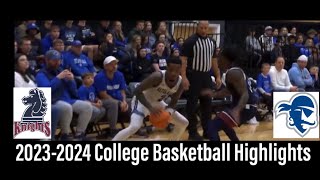 Fairleigh Dickinson vs Seton Hall Basketball Game Highlights 11 11 2023 [upl. by Ethbin]