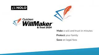 Quicken WillMaker 2024 by Nolo Short [upl. by Hayarahs]