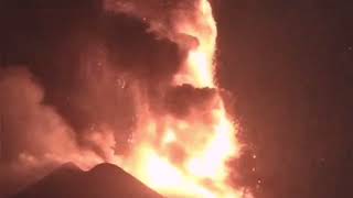 Etnas Amazing Huge Paroxysmal Volcano Eruption Siciliy Italy Africa Eurasia Collision ZoneSound [upl. by Quintilla]