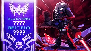 I Got the HIGHEST ELO in Brawlhalla with Darth Vader [upl. by Zellner455]