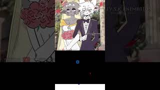 WERE MARRIED NOW😍💍 Sprunki Wenda amp Gray Animation  Blue Bouncing Square [upl. by Gamali254]