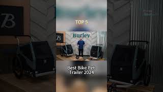 TOP 5 Best Bike Pet Trailer 2024 [upl. by Joachima]