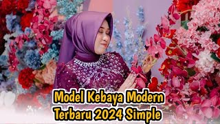 model baju kebaya modern untuk lamaran dan wisuda simpel elegan terbaru 2024 [upl. by Ynattib526]