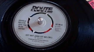 Northern Soul  Harold Melvyn amp The Blue Notes  Get Out  Route [upl. by Hedvig]