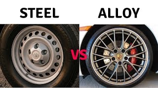 Steel Wheels vs Alloy Wheels [upl. by Lulita342]