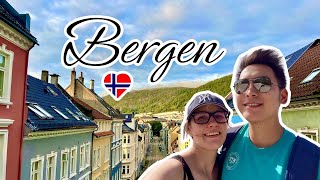 A Day in the Rainiest City in Europe  Bergen Norway Vlog [upl. by Juan620]