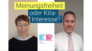 Kita2Day I Meinungsfreiheit vs KitaTrägerInteresse [upl. by Yeldnarb]