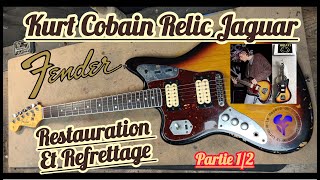 Restauration dune Fender Jaguar de Kurt Cobain [upl. by Senga]