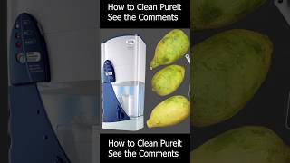 How to Clean Pureit Filter using Lemon [upl. by Navad]