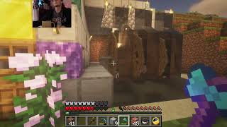 LIVE Minecraft Java Working on a gold factory and upgrading the village 041 [upl. by Graehme533]