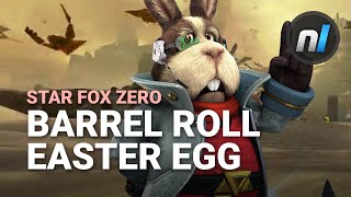 Barrel Roll Easter Egg in Star Fox Zero  Peppys quotSecretquot Barrel Roll Obsession [upl. by Gnuj914]